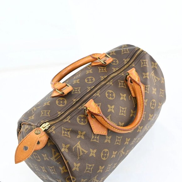 LOUIS VUITTON Monogram Speedy 30 Hand Bag bsj685-102125 - Picture 5 of 16